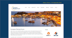 Desktop Screenshot of peering-forum.eu